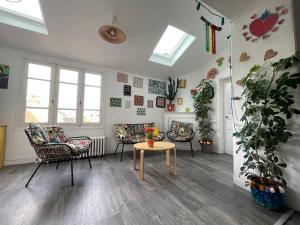 Villas Maison spacieuse authentique proche St Malo Rennes, bienvenue a la Casa Cozumel : photos des chambres