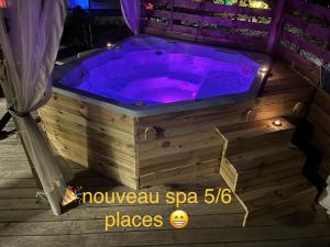 Appartements Studio spa prive acces piscine : photos des chambres