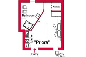 Ferienhaus mit 1 Schlafzimmer