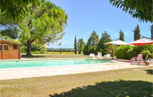 Maisons de vacances Stunning home in Montaut with Outdoor swimming pool, WiFi and 1 Bedrooms : photos des chambres