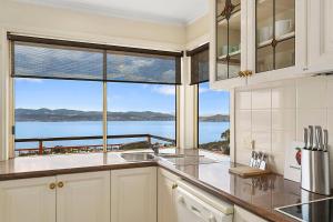 Scenic Sandy Bay Lookout in the Hills