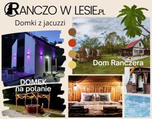 Ranczo w lesie - domki z jacuzzi