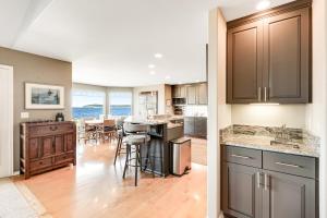 Misty Lady at Waters Edge