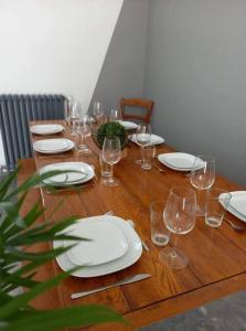 Maisons de vacances Agreable maison de ville au calme : photos des chambres