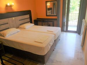 Twin Room with Meteora View room in Spanias Hotel