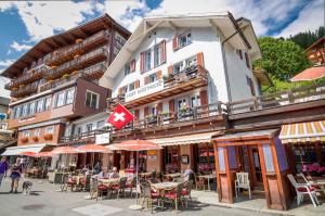 2 hvězdičkový penzion Eiger Guesthouse Mürren Švýcarsko