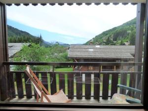 Studio convivial avec cabine, balcon, proche des commodités - Le Grand-Bornand - FR-1-458-117