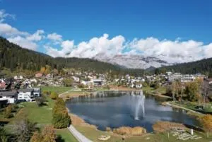 Lovely 1-bedroom vacation studio apartment with pool and sauna - Ilanz