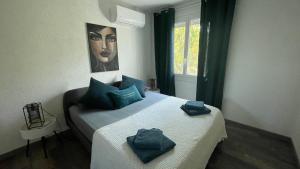 Villas Jolie villa a UZES, climatisee avec piscine : photos des chambres