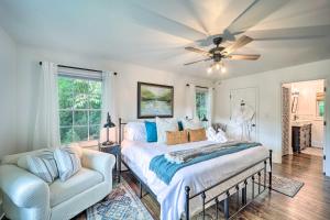 Riverfront Sugar Grove Home Hot Tub and Views!