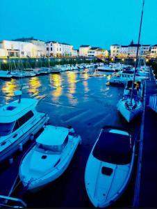 Appartements Appartement elegant avec vue sur le port : photos des chambres