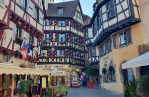 Appartements Le Bienvenue a Colmar avec parking gratuit : Appartement 3 Chambres