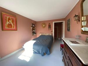 Maisons de vacances Maison de village avec terrasse et jardin Saint Urcize : photos des chambres