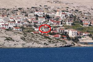 Apartments by the sea Zubovici, Pag - 9363 