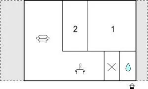 2 Bedroom Beautiful Ship In Neustrelitz - Buchholz