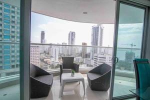 Apartamento Bocagrande Vista al Mar Piso 21