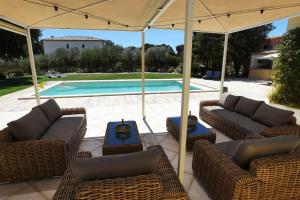 Villas Villa Hameau de Signargues, entre Avignon - Pont du Gard et Uzes : photos des chambres