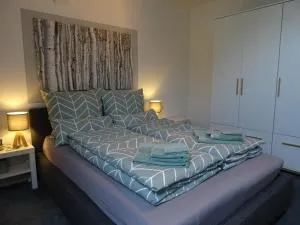 Hygge Hus Langstedt - modern und stilvoll eingerichtete Ferienwohnung für 2 Personen auf dem Lande - Jörl