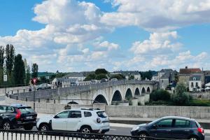 Appartements Splendid apartment at the foot of the castle of Amboise - View of the Loir : photos des chambres