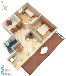 Apartments and rooms with parking space Njivice, Krk - 408