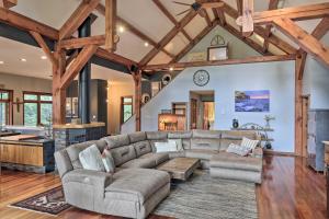 Spacious Riverfront Escape with Private Hot Tub