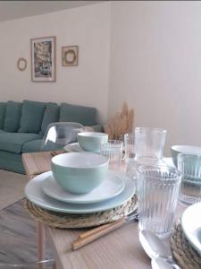 Appartements Hyper centre - Proche airbus - Tout confort - Magnifique terrasse : photos des chambres