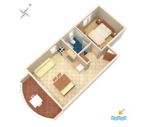 Apartment Zavala 553d