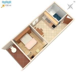 Apartment Postira 740b