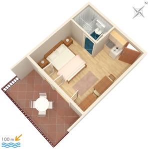 Apartments by the sea Jezera Murter 798