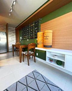 Apartamento temático luxo Mundo do Vinho!