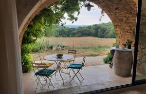 Maisons de vacances Charmant studio dans maison d'hote dans un ecrin de verdure : photos des chambres