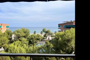 AT049 Els Pins, primera línea de la playa con piscina y barbacoa