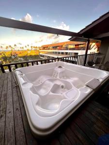 Flat Duplex de luxo em Muro Alto Com Jacuzzi Privativa