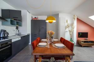 Maisons de vacances The Azalea beautiful quiet apartment for 4 people! : photos des chambres