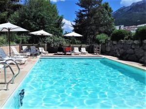 Appartements Inviting apartment in Le Mon tier les Bains with shared pool : photos des chambres