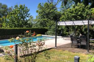 Maisons de vacances Gite de charme en Dordogne avec Piscine et jardin : photos des chambres