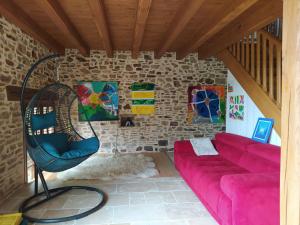 Maisons de vacances Gite de charme en Dordogne avec Piscine et jardin : photos des chambres
