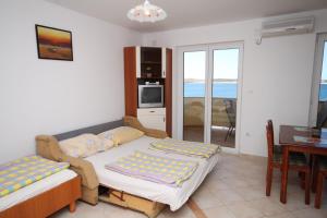 Studio with Terrace and Sea View room in Studio Povljana 3316c