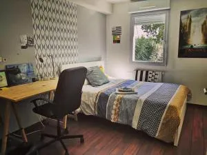 Chambre individuelle chez l'habitant - Chartres-de-Bretagne