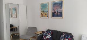 Appartements Charmant et lumineux logement, au coeur de Cabourg : photos des chambres
