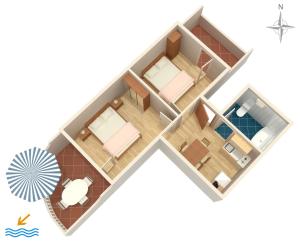 Apartment Zubovici 4125d