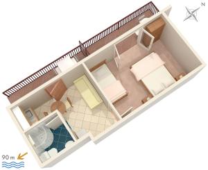 Apartment Podaca 2783c