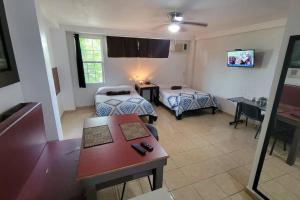 DepaB privado, centrico,Wifi 80 mb ,aire acondicionado ,cocina, cochera techada,