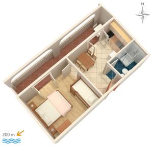 Apartments and rooms with parking space Metajna, Pag 4120