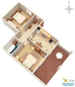 Apartment Mandre 4093a