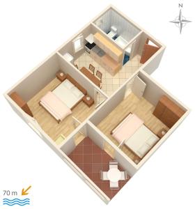 Apartment Mandre 3084c
