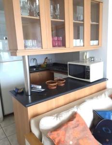 Arriendo Departamento, vista al mar, frente playa de Cochoa, Reñaca