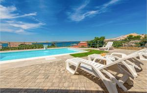 Amazing Apartment In Kustici, Novalja With Outdoor Swimming Pool
