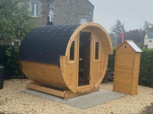 Maisons de vacances Gites le Mont Desclos Saint Michel : photos des chambres