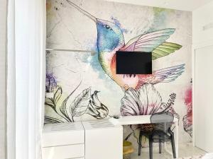 Doppelzimmer mit Balkon und Meerblick